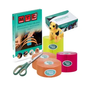 Vetkintape 719172261103 Introduction Canine Kinesiology Tape Box 1 / 6 Pieces Assorted