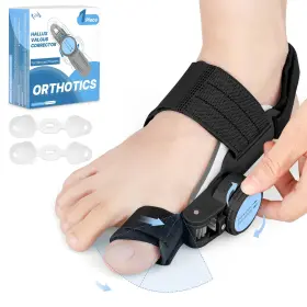 Bla002 Vevarun Bunion Pain Relief Corrector - Adjustable Toe Straightener Brace Day Night