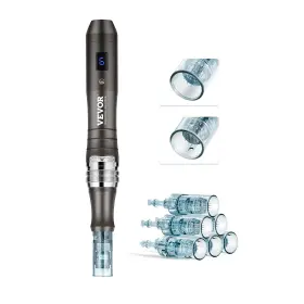 Vevor 197988227809 Professional Microneedling Pen 6-speed Electric Beauty With 6 Needles