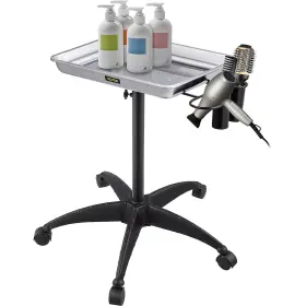 Vevor 840281597802 Mayo Stand Medical Tray Height Adjustable Stainless Steel Salon Easy