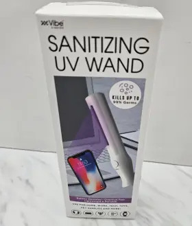 Vibe 888255244161 Sanitizing Wand Battery Operated Kills Up To 99% Of Germs Small Compact