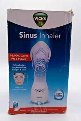 Vih200v1 Vicks Personal Sinus Steam Inhaler With Face Mask Humidifier Open Box New