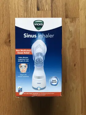 Vsp200 Vicks Sinus Inhaler Non-medicated Steam Relief Allergy Cold Congestion