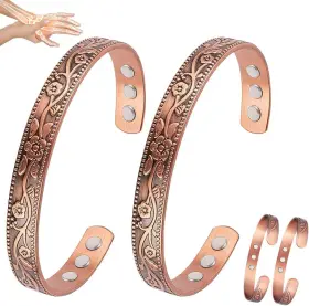 0528001 Vicmag Copper Magnetic Bracelet For Women And Men Ultra Strength