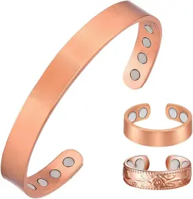 Usk092201 Vicmag Copper Bracelet For Women Men Magnetic With Ultra 3pcs