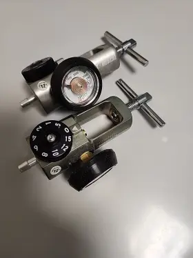 0781-3353 Victor Medical Oxygen Tank Regulator 0-15 Lpm