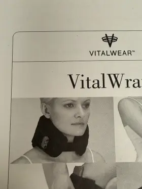 Vit-00122 Vitalwear 00122 Vital Wrap System Heat/cold Compress Cervical Neck