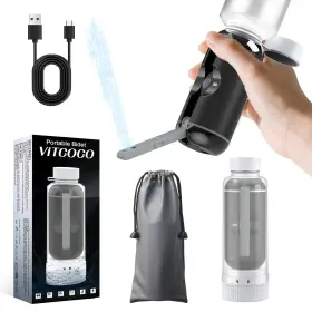 Vitcoco 766717624372 Portable Bidet For Travel Usb-c Rechargeable Electric Sprayer