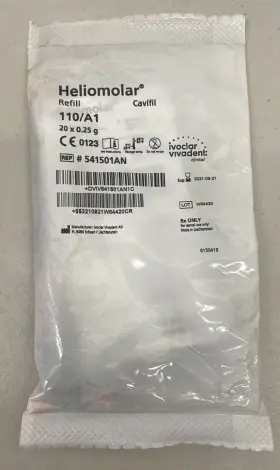541501an Vivadent Heliomolar Cavifil Refill A1 541501 20/pk Expired 09.2021