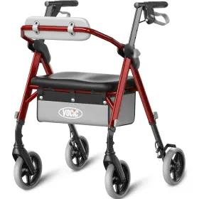 Vocic 810190251430 Rollator Walker 380 Lb Capacity Adjustable Height Foldable All Terrain Z11