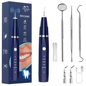 Jyq001 Vtiisamao Dental Calculus Remover Teeth Cleaning Kit Led Light 5 Adjustable Modes