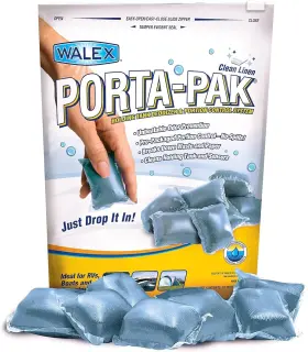 Pprv10clean Walex Porta-pak Black Holding Tank Deodorizer And Portion Control System