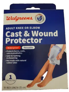 Walgreens 311917123608 Adult Knee Or Elbow Cast And Wound Protector