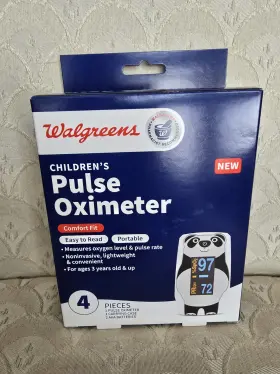 Md300c55 Walgreens Pulse Oximeter Childrens New In Box Panda Bear Oxygen Levels Rate Health