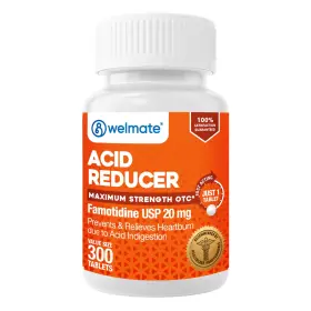 Wel-46a Welmate - Famotidine Acid Reducer 20mg Maximum Strength 300 Tablets