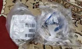0370 Westmed 705353365812 2-pack #0370 Medium Concentration Oxygen Mask Adult With 7ft Kink Resistant