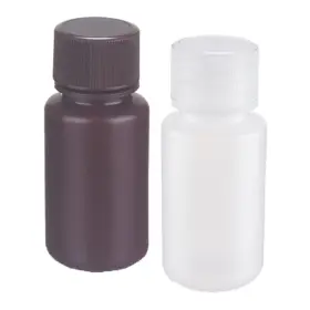 38-410 Wheaton 060442541078 209547 Hdpe Leak Resistant Wide Mouth Bottle 4oz With Screw Cap Natu
