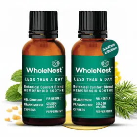 W-ltad15-2-r Wholenest Hemorrhoid Treatment Oil Botanical 0.5 Fl Oz Pack Of 2 Green