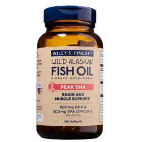 320925 Wileys Finest Wild Alaskan Fish Oil 900mg 180ct