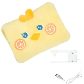 Wtr-na4002-14 Witery Electric Hot Water Bag With Cover- Rechargeable Heating Pad Yellow