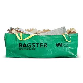 3cuyd Wm Waste Management Bagster Dumpster In A Bag Holds Up To 3 300 1 Count Pack Of Green