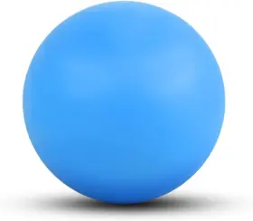 9905528 Wovte Massage Lacrosse Ball For Sore Muscles Shoulders Neck Back Blue