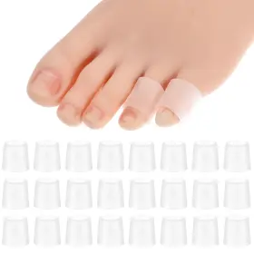 E2hpbyym Wy Lighting Level 584439 3 24 Pcs Silicone Toe Sleeves Soft Gel Protector Cushions One Size Clear