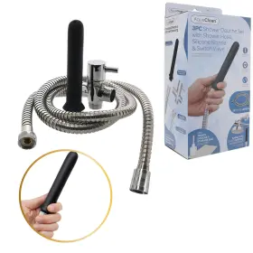Xgen Llc. 848416014576 Shower Enema System Vaginal Anal Cleaner Tube Wash Silicone Colon Douche Nozzle