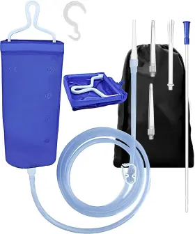 Xiexiecare 445045245277 2l Enema Kit With Silicone Tubing And 5 Nozzles For Colon Cleansing Coffee
