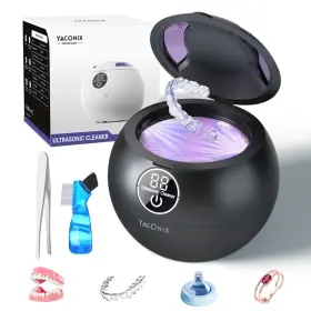 Bcru003 Yaconix Ultrasonic Retainer Cleaner Machine 45khz Dental With Black