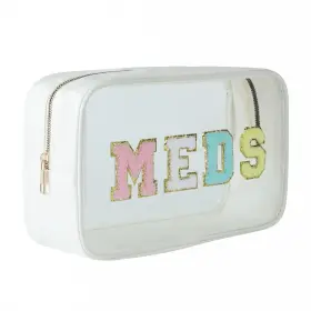 Yudeyg Yd-100004 Medicine Bag Organizer And Travel Toiletry 27cm X 10cm 17cm White