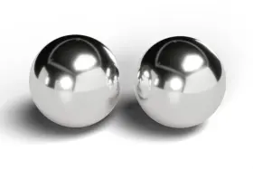 Qz2pcs1-1 Z Qingzheng Qz2pcs1-1/2 Qingzheng- 2pcs 1-1/2 Inch Chrome Steel Ball Chinese 1-1/2inch Silver