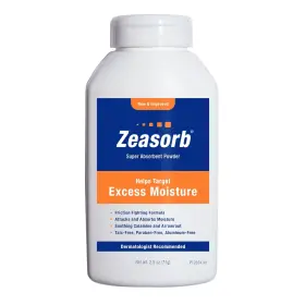 33258 Zeasorb Prevention Super Absorbent Excess Moisture 2.5 Ounce Pack Of 1