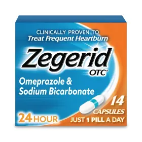 10227353 Zegerid Otc 24-hour Heartburn Relief The Only Proton 14 Count Pack Of 1