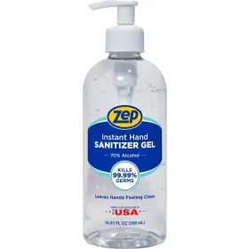 913c73c4-edff-4e0b Zep Hand Sanitizer Gel - Clean Scent 16.9 Fl Oz