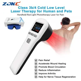 Hhl01-mixed-101111 Zjkc 880mw Low Level Laser Therapy Red Light Device For Back Knee Shoulder Pain