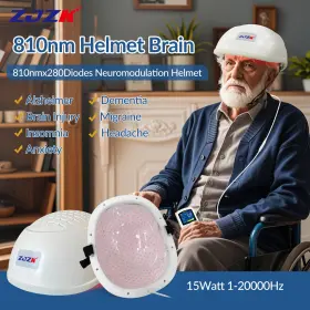 Lh280-a-05085 Zjzk 810nm Brain Stimulation Nir Light Therapy Parkinson Depression Treatment Helmet