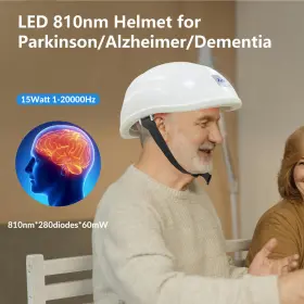 Lh280-a-05262 Zjzk 810nm Infrared Red Light Brain Photobiomodulation Helmet For Alzheimer Parkinson