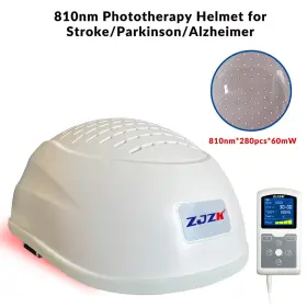 Lh280-a-05264 Zjzk Brain Stimulation Therapy Helmet 810nm For Parkinsons Stroke Enhance Cognition