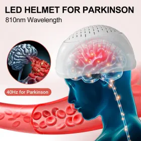 Lh280-a-07304 Zjzk Nir Light Brain Helmet 810nm Alzheimer Stroke Recovery Autism Migraine Therapy