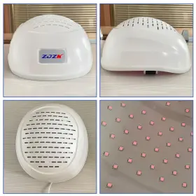 Lh280-a-07305 Zjzk 810nm Infrared Light Photobiomodulation Helmet Brain Therapy Parkinson And Anxiety