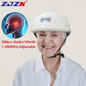 Lh280-a-09021 Zjzk 810nm Nir Light Brain Helmet Neurodegenerative For Anxiety Parkinson Alzheimer