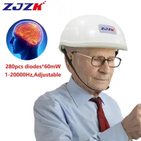 Lh280-a-09023 Zjzk 810nm Led Infrared Light Neuro Helmet For Boost Cognitive Function Alzheimer