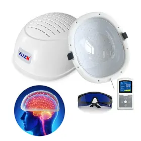 Lh280-a-zjzk-03267 Zjzk 810nm Photobiomodulation Infrared Light Therapy Helmet For Autism Brain Injury