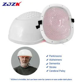 Lh280-a-zjzk-04231 Zjzk 810nm Parkinsons Helmet Led Brain Photobiomodulation Near Infrared Light Therapy