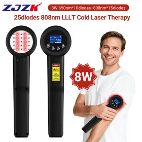 Lrp8000 Zjzk 8w Low Level Laser Therapy For Pain Management 650nm 808nm Healing Device