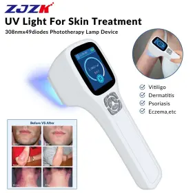Pd01-bus0320 Zjzk Home 308nm Uvb Light Treatment Physical Therapy Ultraviolet Phototherapy Lamps