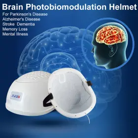 Uslh280-b-03213 Zjzk Brain Stimulator 1070nm Pbm Nir Light Helmet Stroke Alzheimer Parkinson Recovery