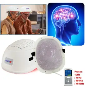 Uslh280-b-03214 Zjzk Brain Stimulation Neurofeedback Photobiomodulation Helmet For Depression Anxiety