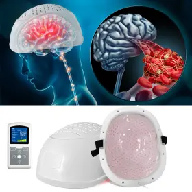 Uslh280-b-03215 Zjzk Pbm Brain Wave Helmet 1070nm Infrared Light Therapy Parkinson Autism Migraine